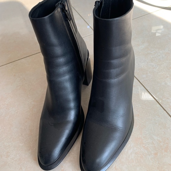 Alexander Wang ANNA BOOTIE WITH RHODIUM 37.5 - Picture 2 of 10